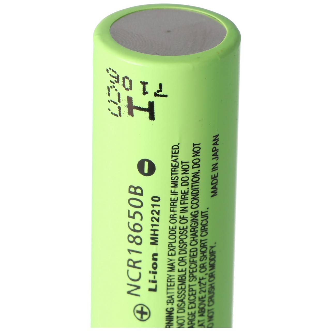 Panasonic NCR18650B Li-Ion Akku ohne Kopf, Flat Top 65,3x18,5mm 3,6 bis 3,7V 3400mAh für Schwachstromanwendungen-3