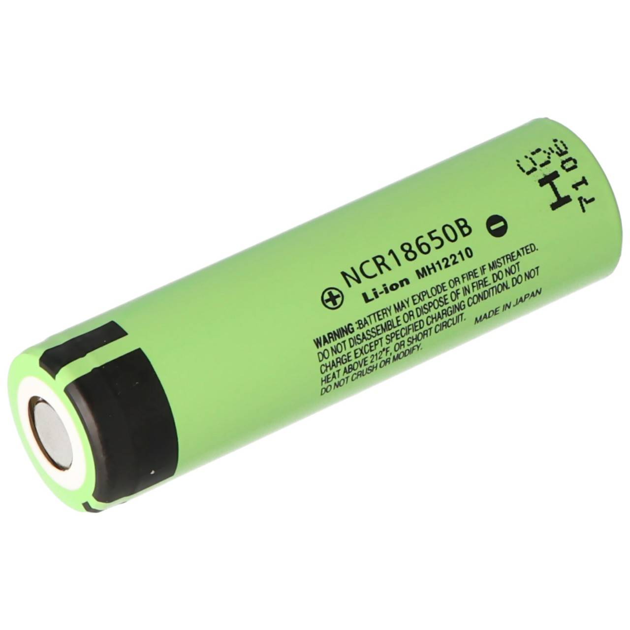Panasonic NCR18650B Li-Ion Akku ohne Kopf, Flat Top 65,3x18,5mm 3,6 bis 3,7V 3400mAh für Schwachstromanwendungen-4
