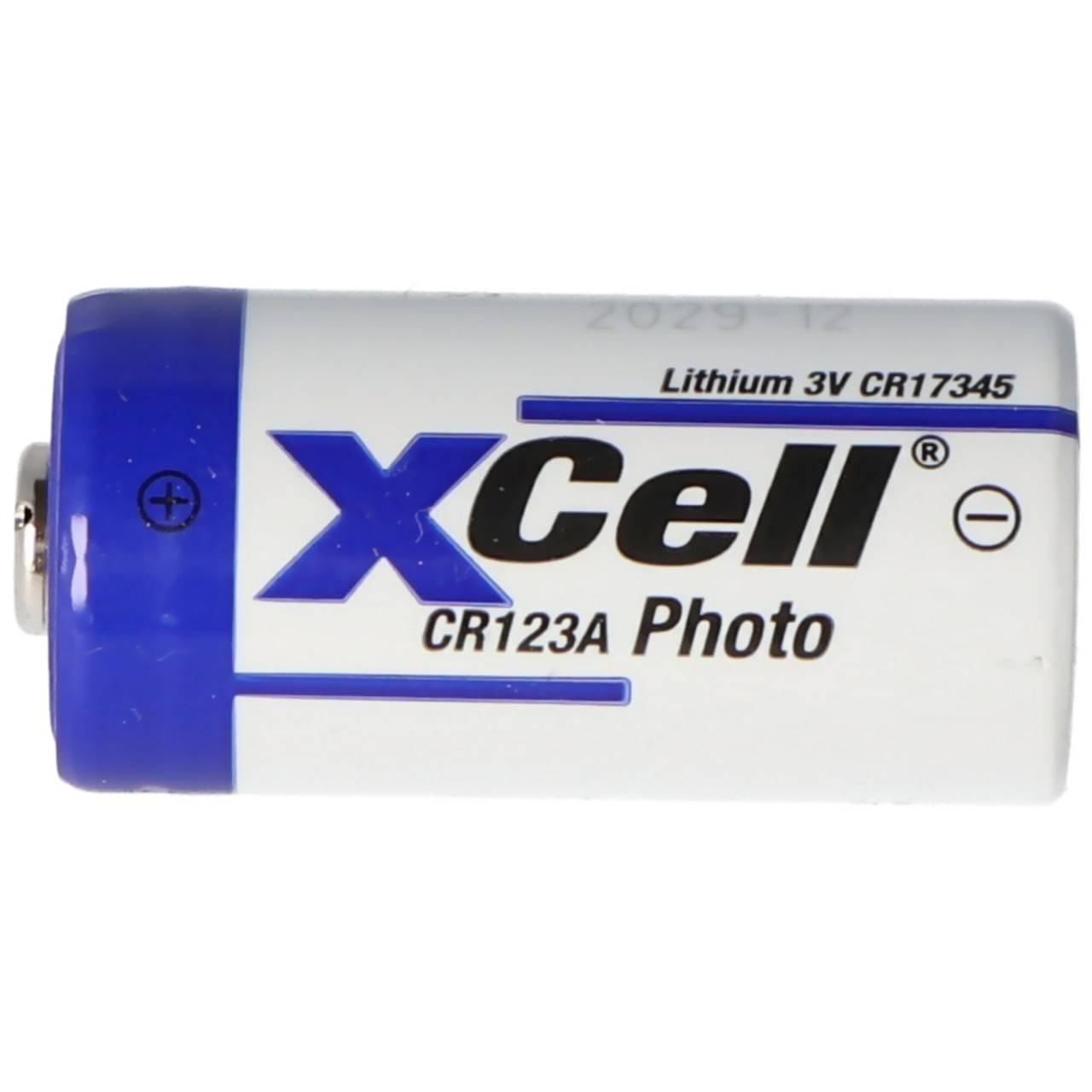 100 Stück Photobatterie CR123A Lithium Batterie 3 Volt max. 1550mAh, 34,5x17mm 19Gramm Lose Ware bulk-1