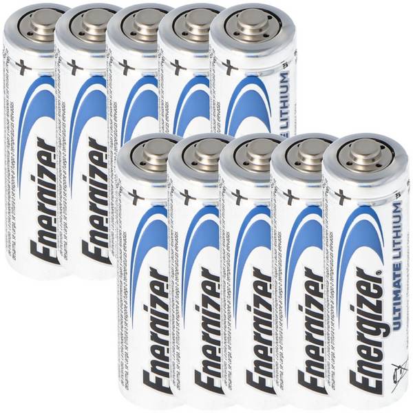 Energizer Ultimate Lithium Batterie 10er Box Energizer AA Batterie 1,5 Volt Batterie Energizer Ultimate Lithium AA...