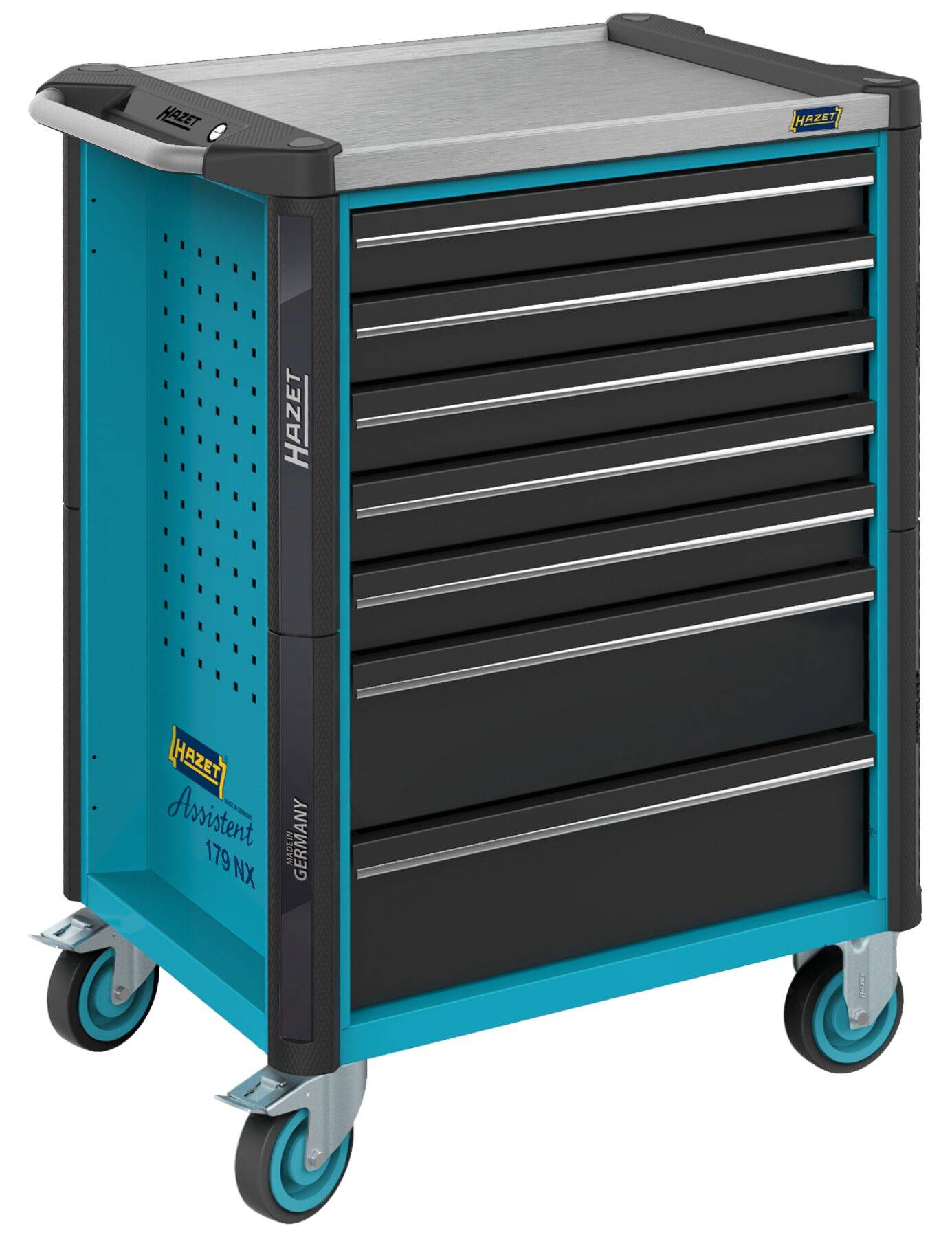 Werkstattwagen, 179NX-7, H1020xB786xT518mm, Hazet-blau-0