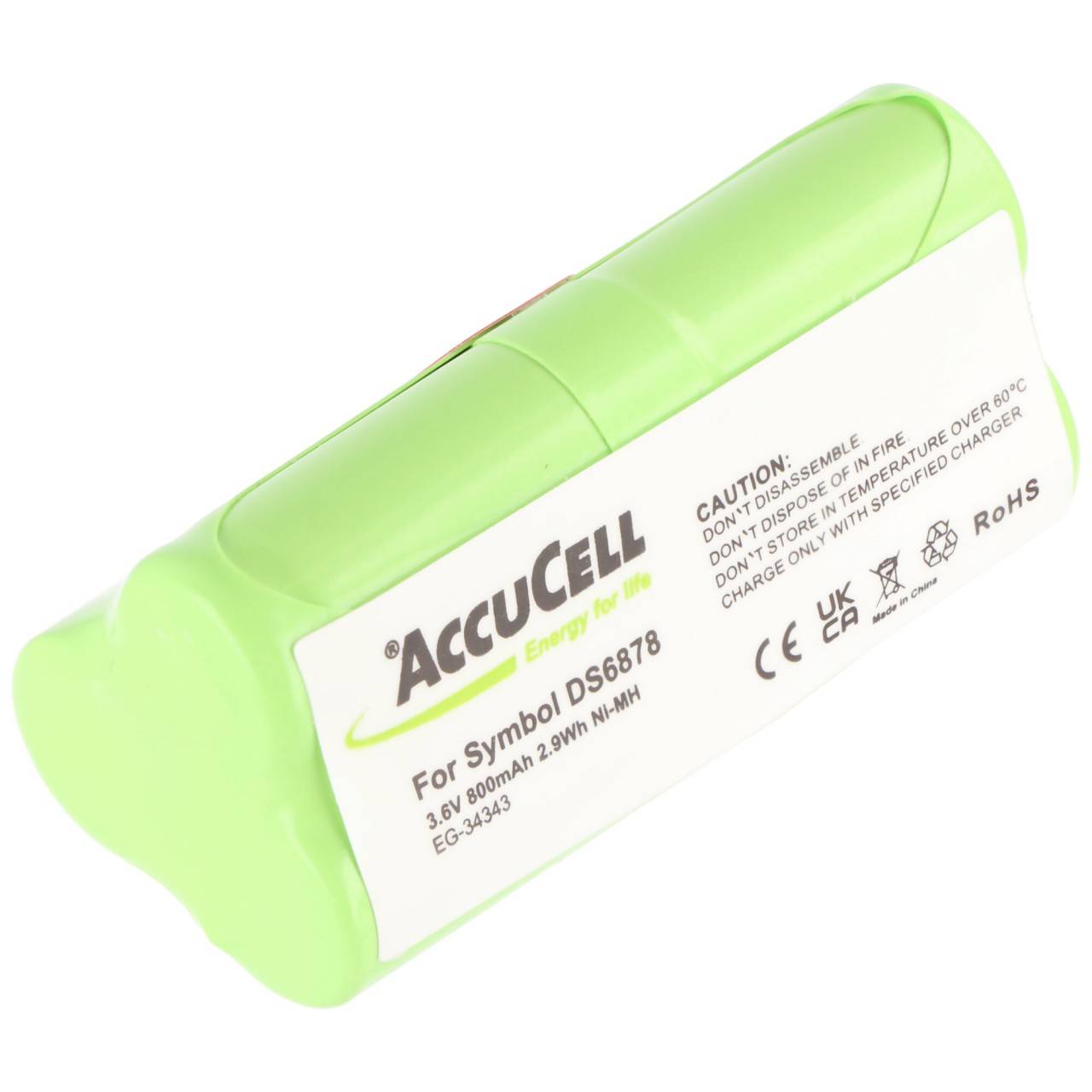 Nachbau Akku passend für den Symbol DS6878 Akku NiMH 3,6 Volt-1