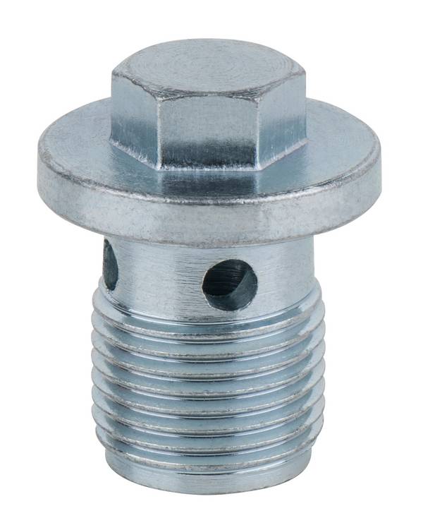KS Tools 430.1081 Ölablassschraube, Außen6kant 13mm, M18x1,5x21mm, 10er-Pck