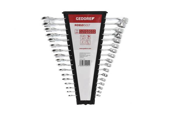 Gedore R09105017 RingmaulschSatz 6-22 mm 17-teilig