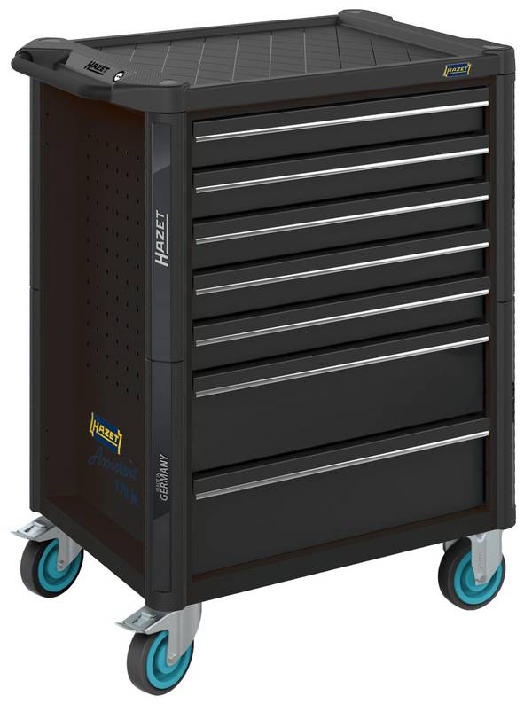 Werkstattwagen, 179N-7-RAL9005, H1020xB785xT518mm, RAL9005 mattschwarz