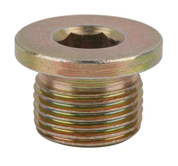 KS Tools 430.2029 Ölablassschraube, Innen6kant 8mm, M16x1,25x11,5mm, 25er-Pck