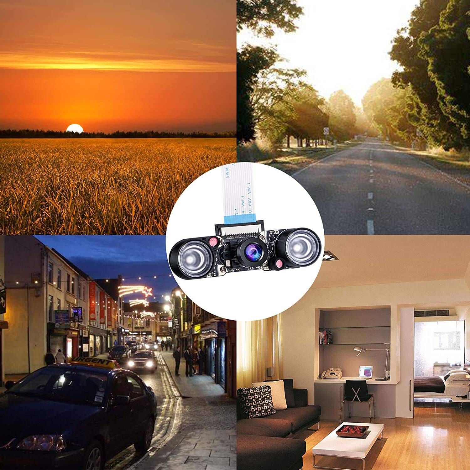 Kameramodul für Nachtsichtaufnahmen