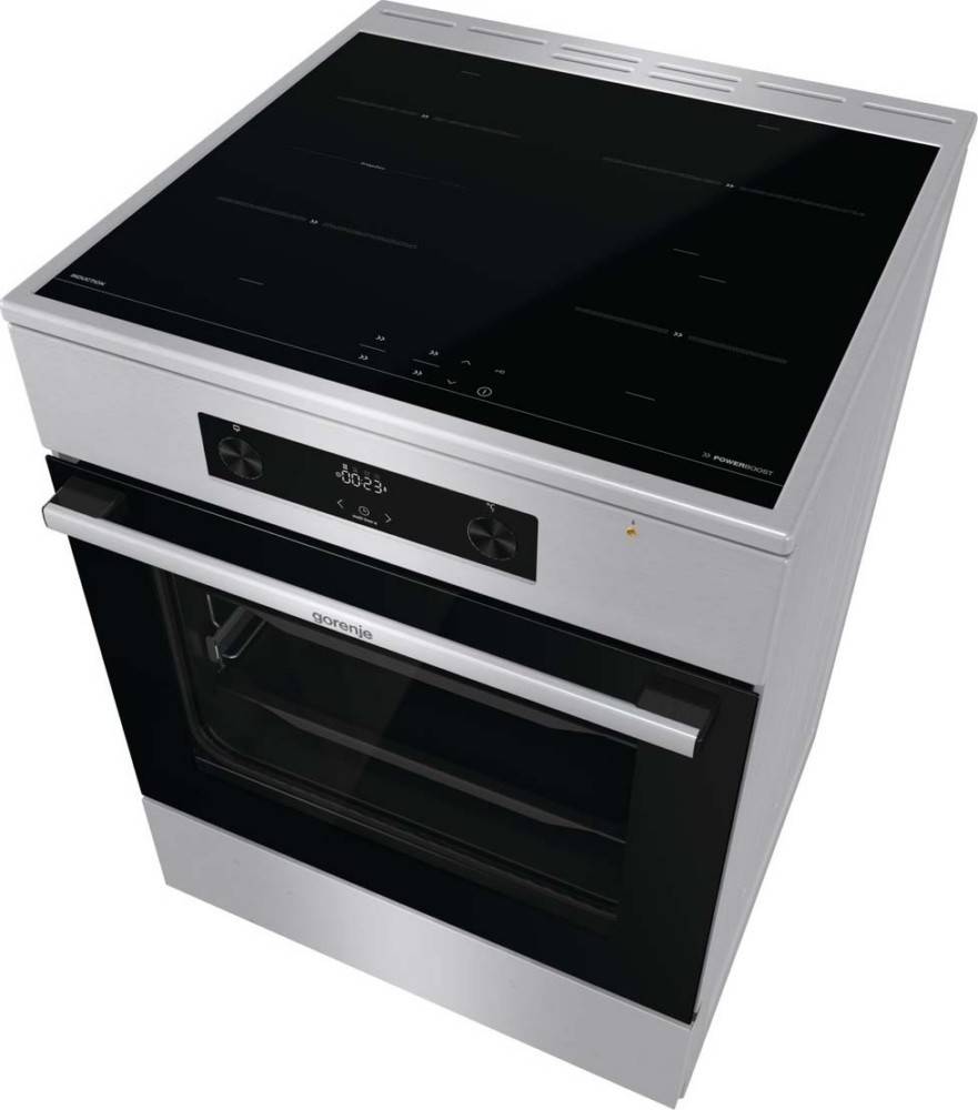 Hisense Gorenje DA Elektroherd Induktion Heißluft,71L GEIT6C60XPG Energieeffizienzklasse=A 850-3