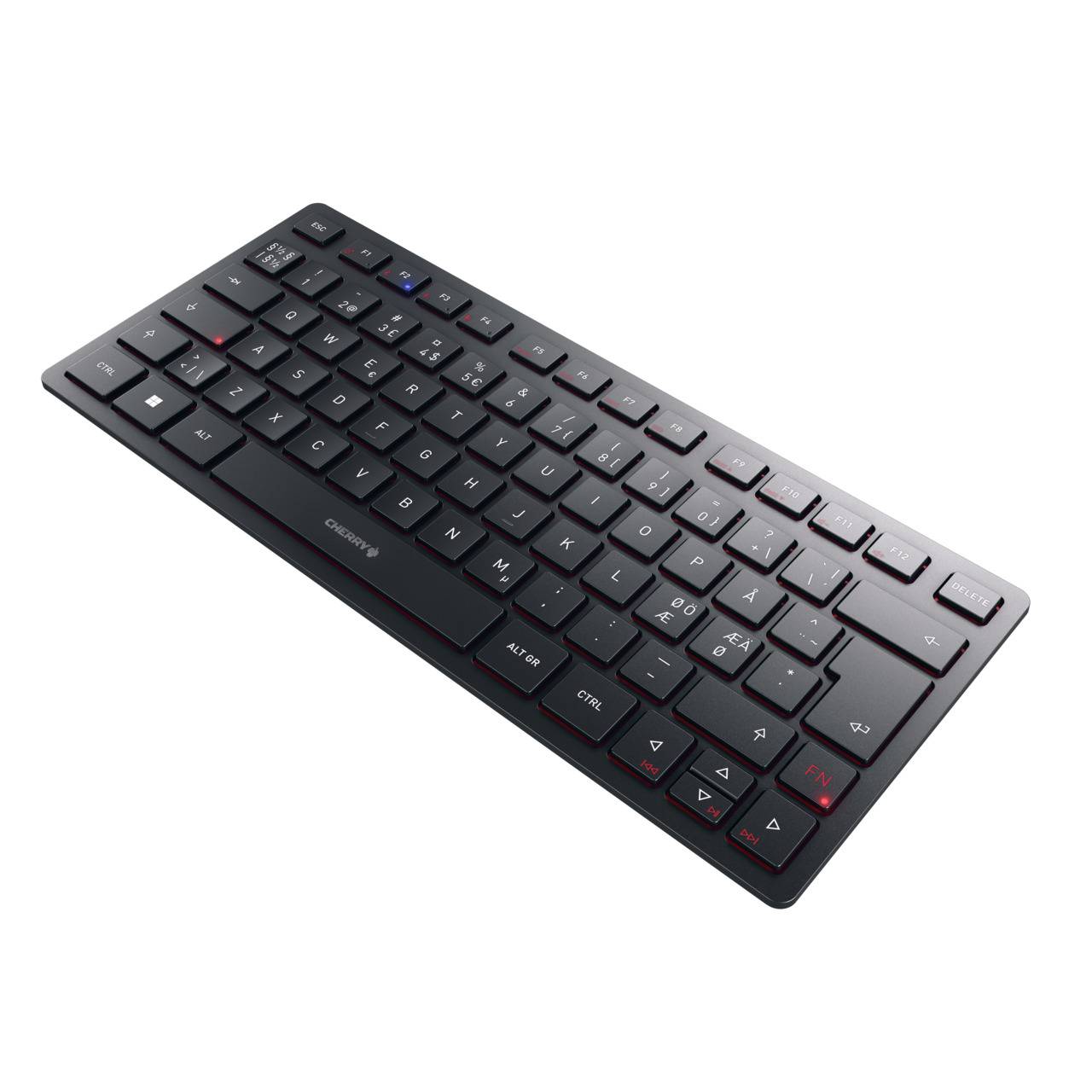 Cherry KW 9200 MINI - Tastatur - kabellos - 2.4-0