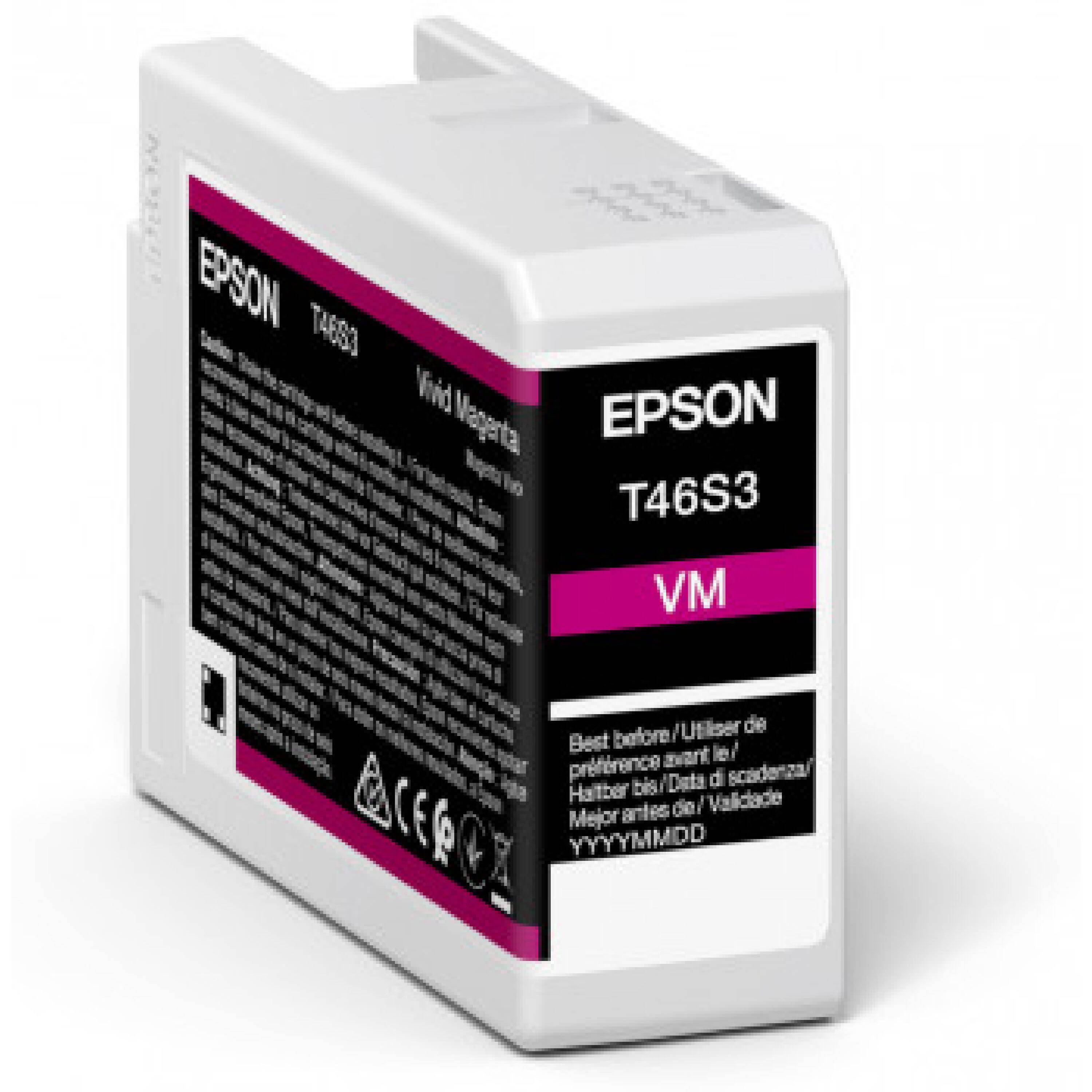Original Epson C13T46S300 / T46S3 Druckerpatrone Magenta