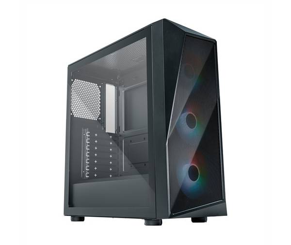 CMP 520 - Mid tower - ATX - Seitenteil mit Fenster (gehärtetes Glas)