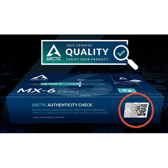 ARCTIC MX-6 - Wärmeleitpaste - 8 g - Grau-5