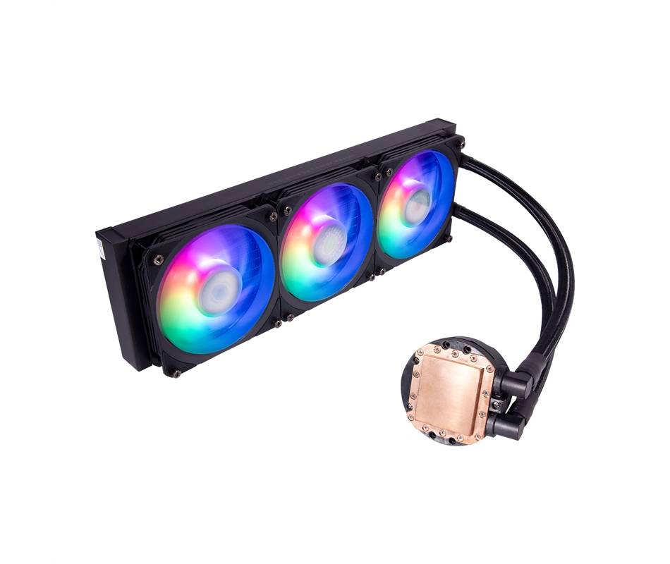 Cooler Master MasterLiquid PL360 FLUX - Prozessor-Flüssigkeitskühlsystem - Kühlergröße: 360 mm - (für: LGA1156, AM2, AM2-4