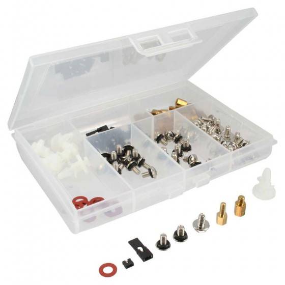 INLINE - PC-Schraubenset - 96-teilig - für PC-Montage-6
