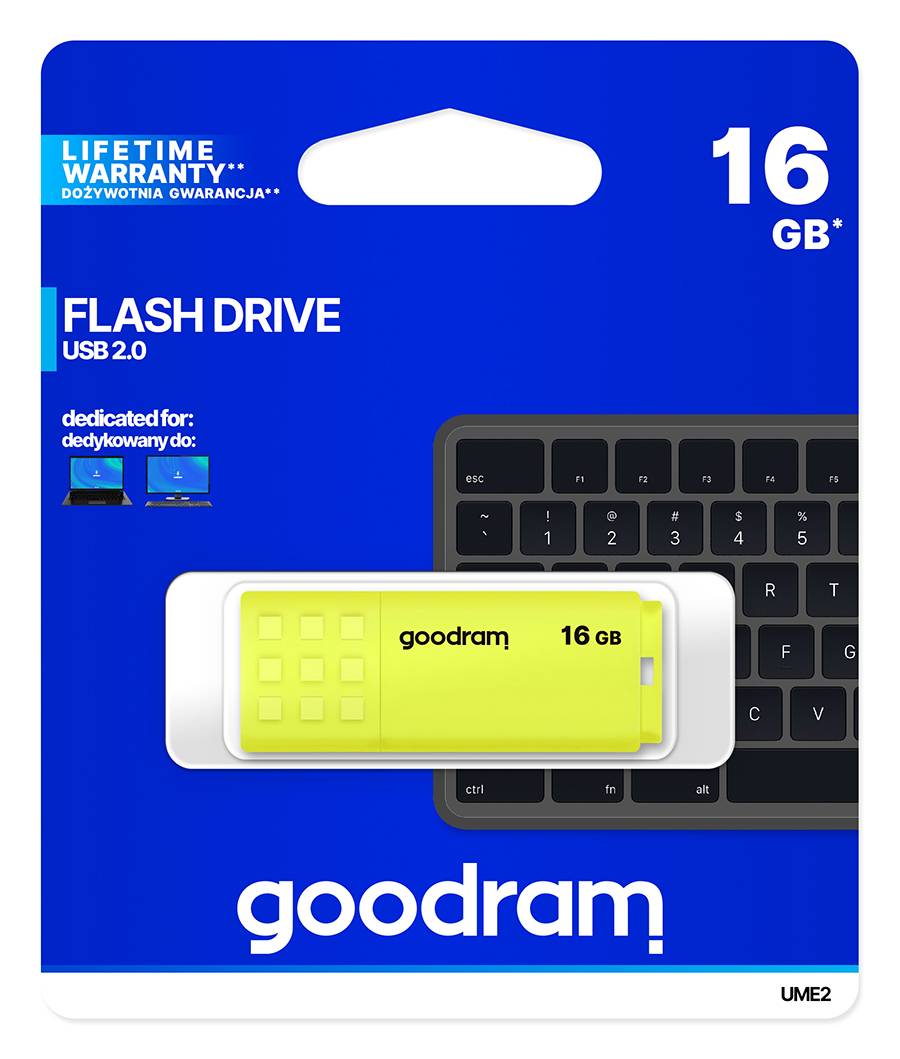 GOODRAM UME2 - USB-Flash-Laufwerk - 16 GB - USB 2.0-4