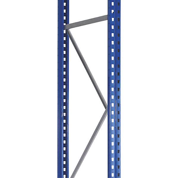 Palettenregal-Ständerrahmen Stahl Höhe 5000 mm Stützrahmen-BxT 100 x 1100 mm. Gebr. Schulte GmbH & CO. KG-2