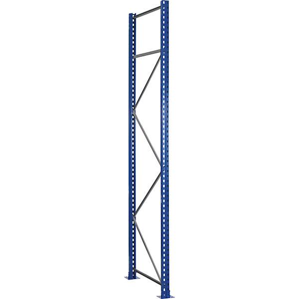 Palettenregal-Ständerrahmen Stahl Höhe 4500 mm Stützrahmen-BxT 100 x 1100 mm. Gebr. Schulte GmbH & CO. KG-0