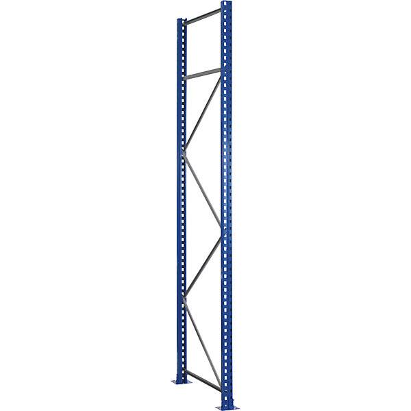 Palettenregal-Ständerrahmen Stahl Höhe 4000 mm Stützrahmen-BxT 100 x 1100 mm. Gebr. Schulte GmbH & CO. KG-0