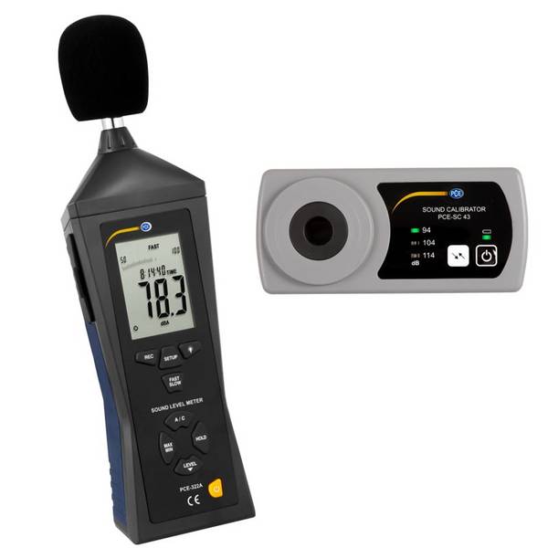 PCE Instruments Schallpegel-Messgerät PCE-322-SC43