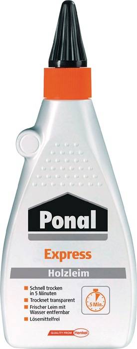 Holzleim Express 550g EN 204: D1,D2 Flasche PONAL-0