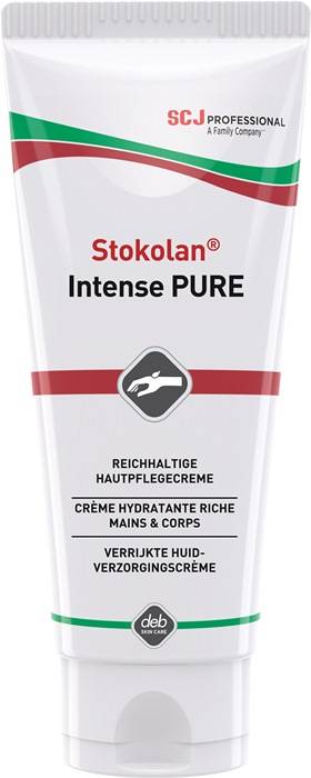 Hautpflegecreme Stokolan® Intense PURE 100ml silikonfrei Tube