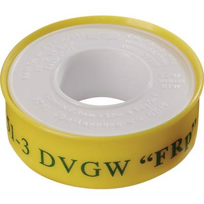 PTFE Dichtband FRp L12m B12mm D0,1mm weiß 60g/m² Rl.ULITH-0