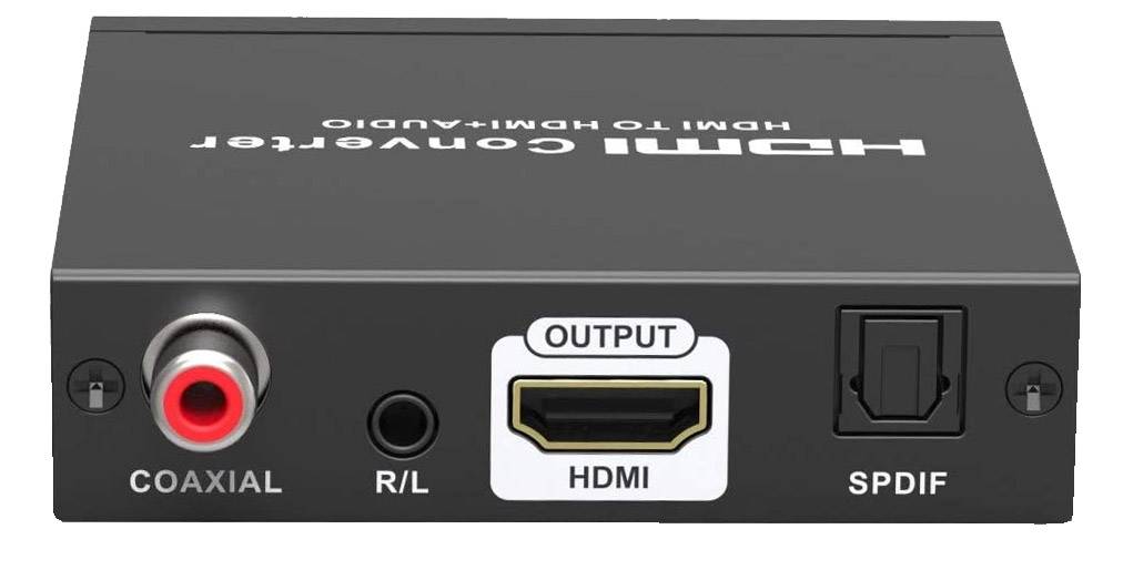 Techly IDATA HDMI-EAC - Aktiver Videokonverter - Schwarz - FCC - RAEE - 480-3