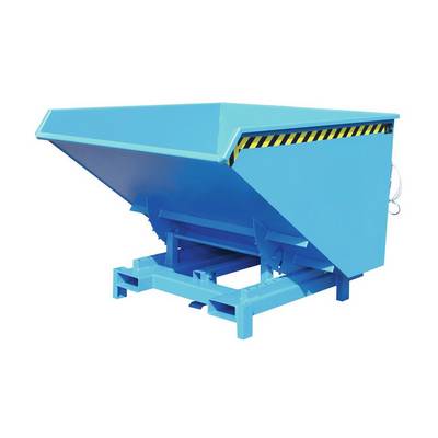 Schwerlast-Kipper - 4.000 kg - 1.700 l - automatische Entriegelung - blau-0