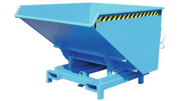 Schwerlast-Kipper - 4.000 kg - 1.700 l - automatische Entriegelung - blau
