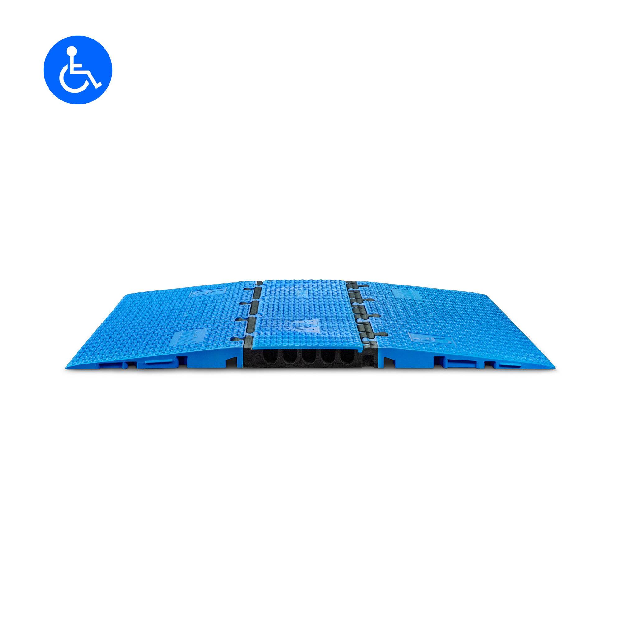 Defender MIDI 5 2D SET BLU - Midi 5 2D Set blau Modulsystem für Rollstuhlrampe-0