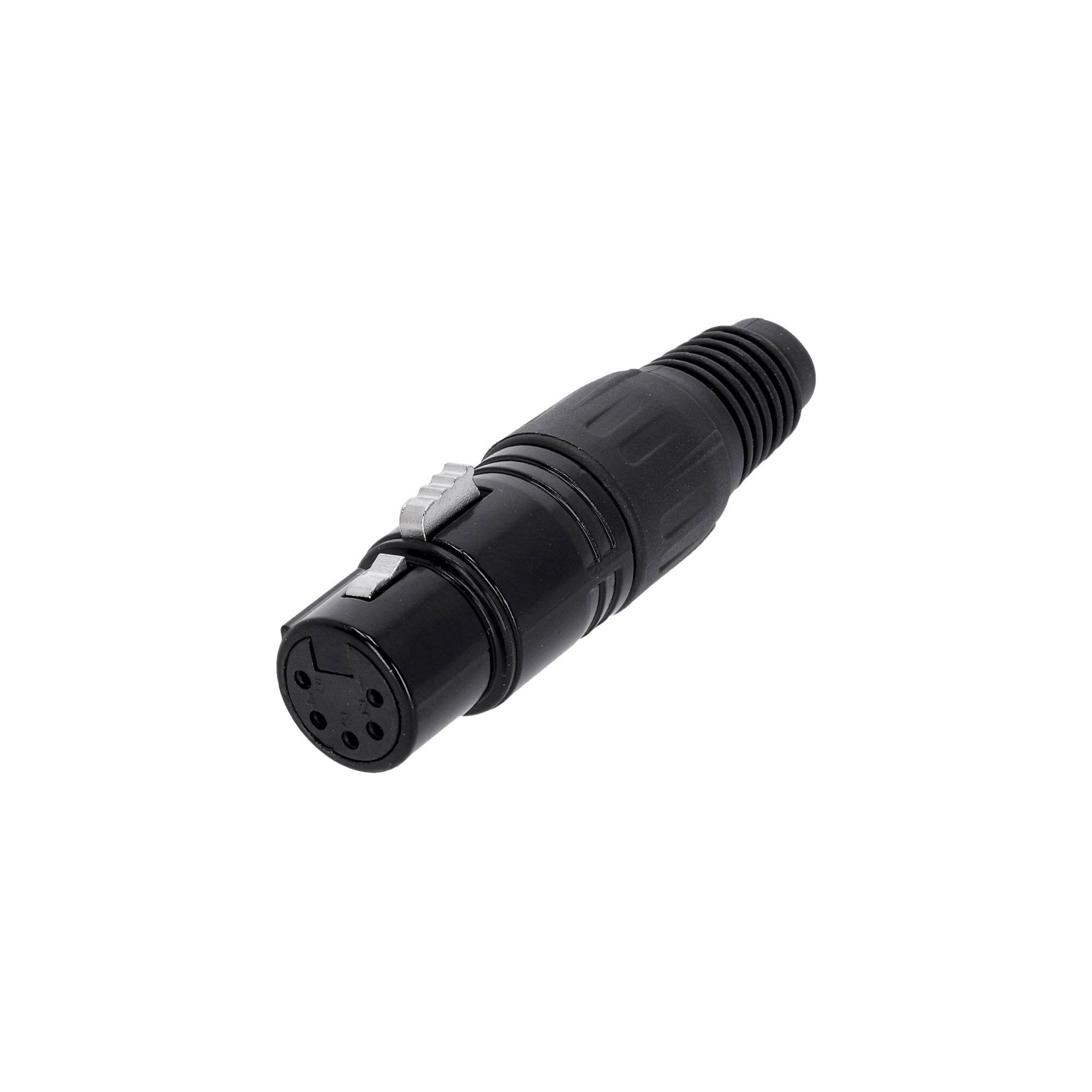 Adam Hall Connectors 4 STAR C XM5 BLK - XLR Stecker 5-Pol male-0