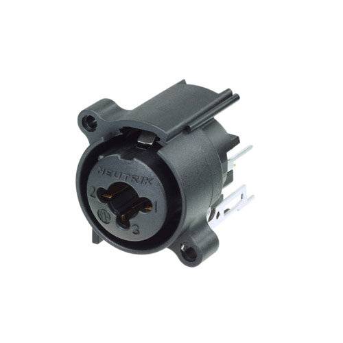 Neutrik NCJ6FA V 0 - 3-polige XLR Einbaubuchse kombiniert mit 6.35 mm Klinkenbuchse-0