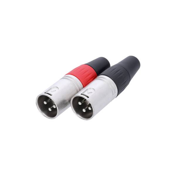 Adam Hall Connectors 3 Star C XM3 PAIR - XLR Stecker 3-Pol male Paar