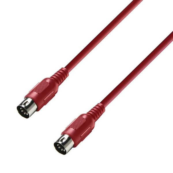 MIDI Kabel 1,5 m rot