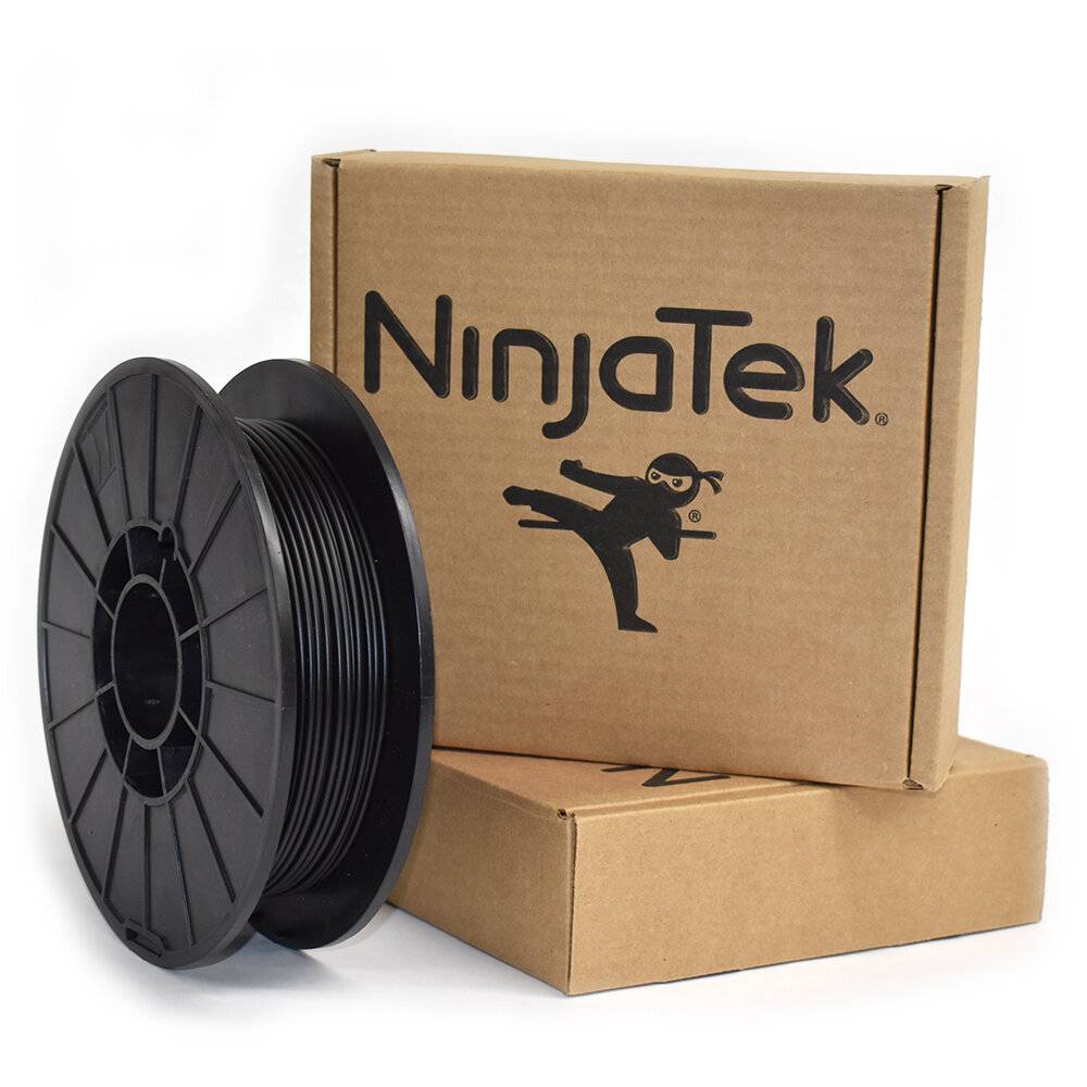 NinjaFlex Filament - 2.85mm - 0.5 kg - Midnight Black-1