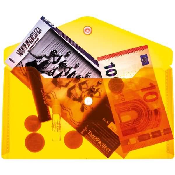 HERMA Dokumententasche, PP, DIN lang, orange-1