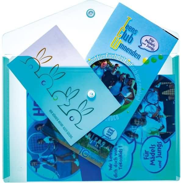 Brieftasche A5 PP hellblau-1