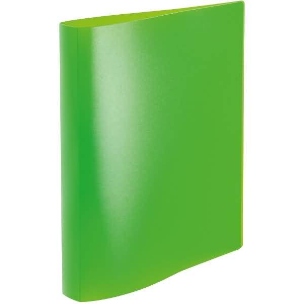 Ringbuch A4 PP 2 Ringe 25mm Neon grün