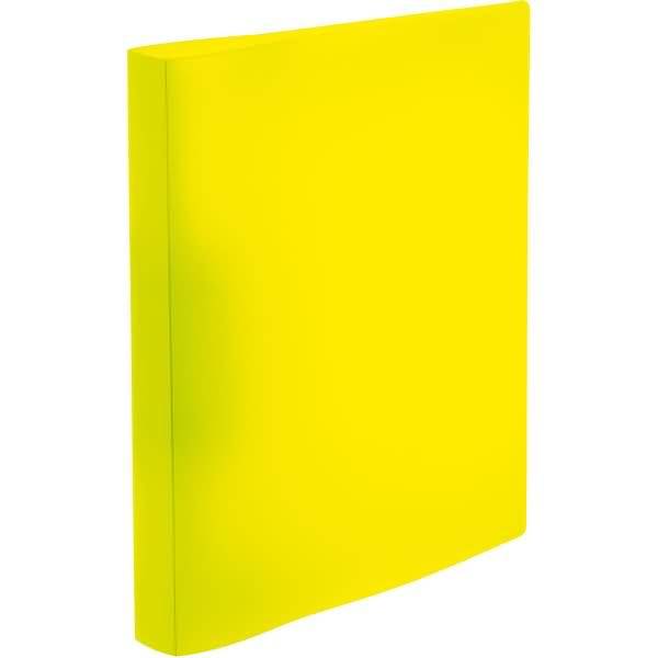 HERMA Ringbuch, DIN A4, 2-Ring, neon-gelb-0