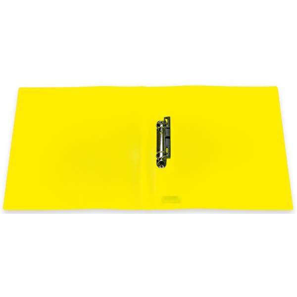 HERMA Ringbuch, DIN A4, 2-Ring, neon-gelb-1