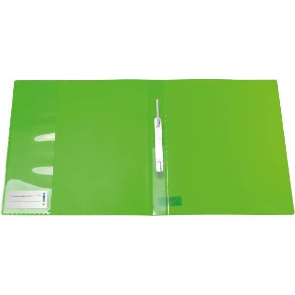 HERMA Schnellhefter, aus PP, DIN A4, neon-grün-1