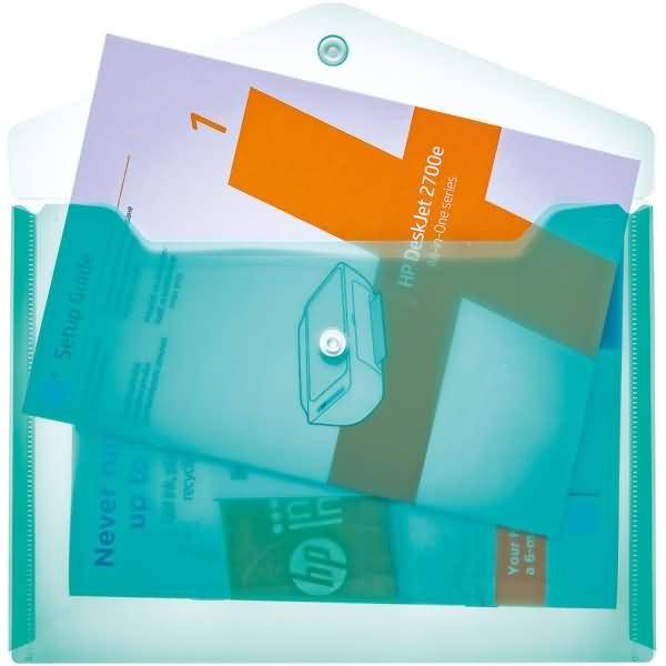 Brieftasche A5 PP türkis-1