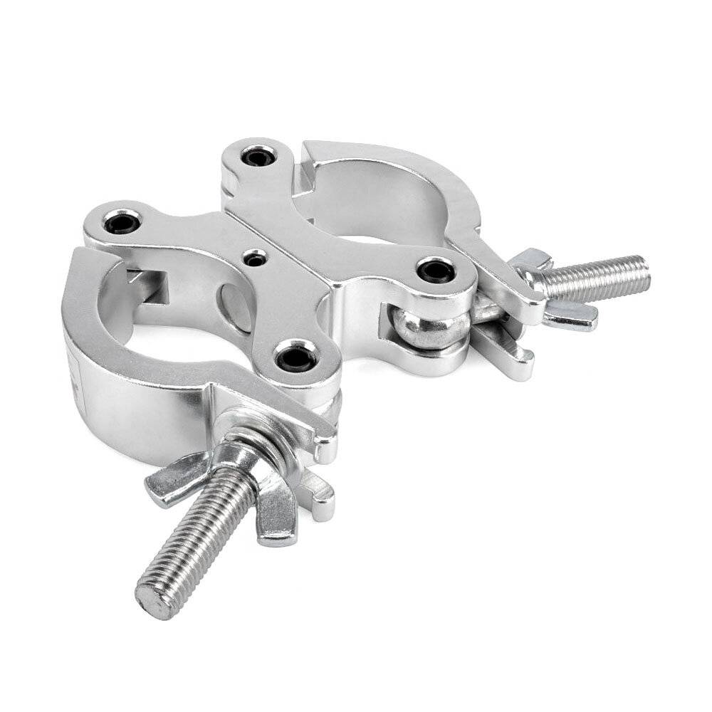 RIGGATEC 400200045 - Swivel Coupler schmal silber bis 200 kg (48-51mm)-0
