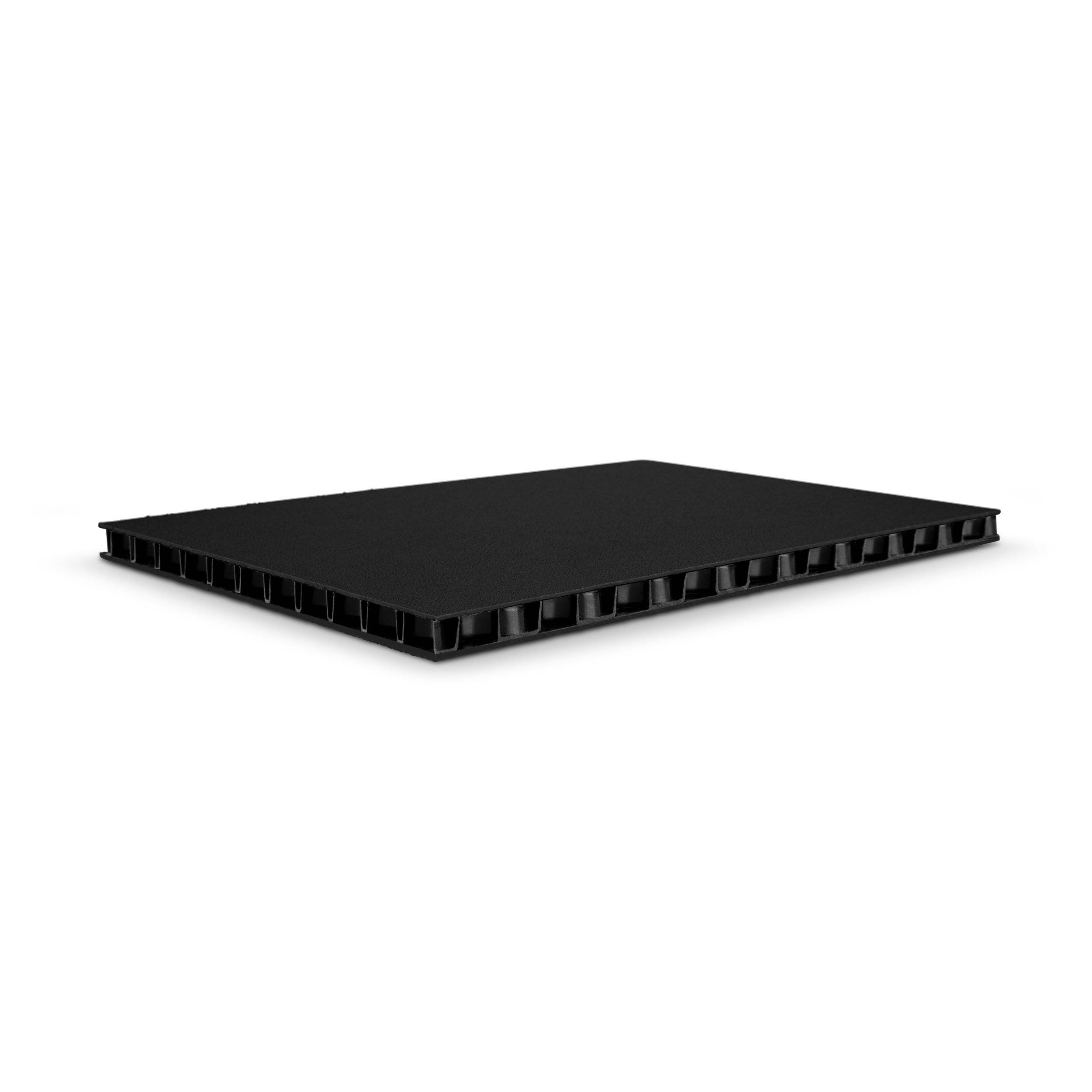 Adam Hall Hardware 0594 BB - SolidLite® PP-Platte schwarz / schwarz 9,4 mm, 2500 x 1250 mm-0