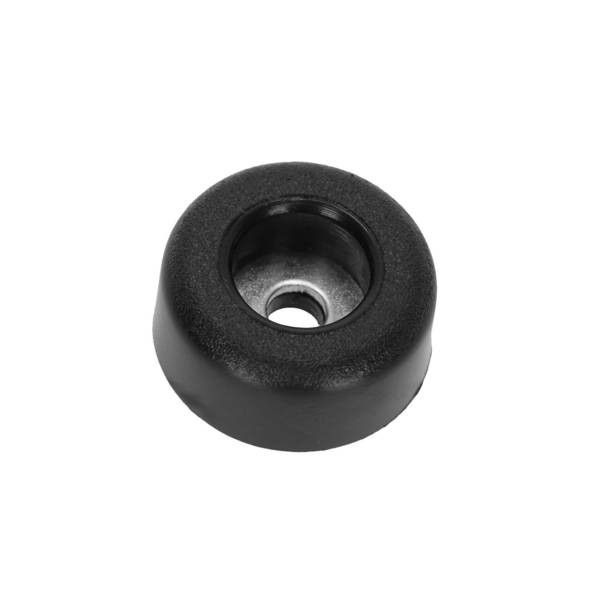 Adam Hall Hardware 4900 S - Gummifuß 25 x 11 mm Schwarz, rutschhemmend