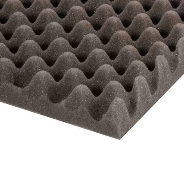Noppenschaumstoff grau 30 mm