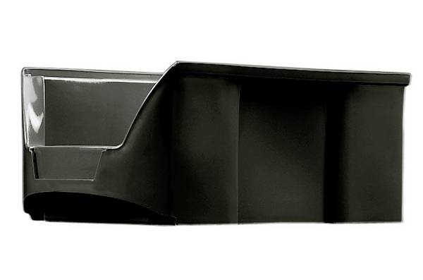 ESD Sichtlagerkästen, Sortierkästen, stapelbar, elektronisch leitfäig (PP), Größe 3z, 145 x 200 x 350 mm (HxBxT), VE 12