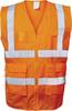 Warnweste EWALD Gr.M orange EN ISO 20471 Kl.EN ISO 13688 SAFESTYLE