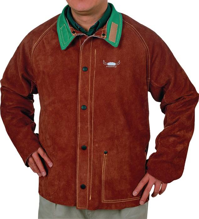Schweißerschutz-Jacke STEERSOtuff® Gr.M 1 St.WELDAS-0
