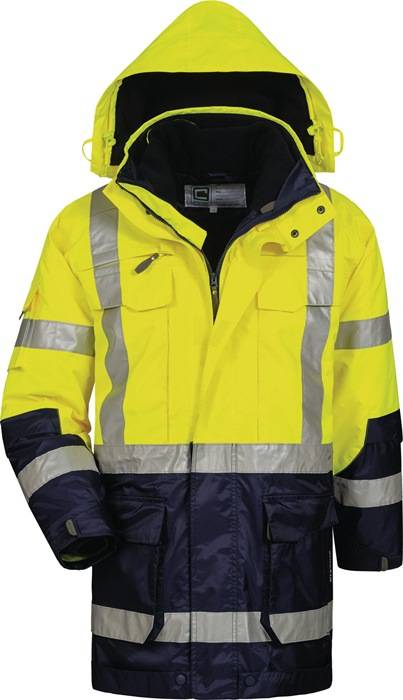 Warnschutzparka Jekyll Gr.L gelb/marine ELYSEE-0